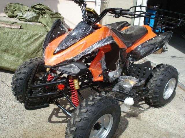 atv 250 cmc negru/portocaliu